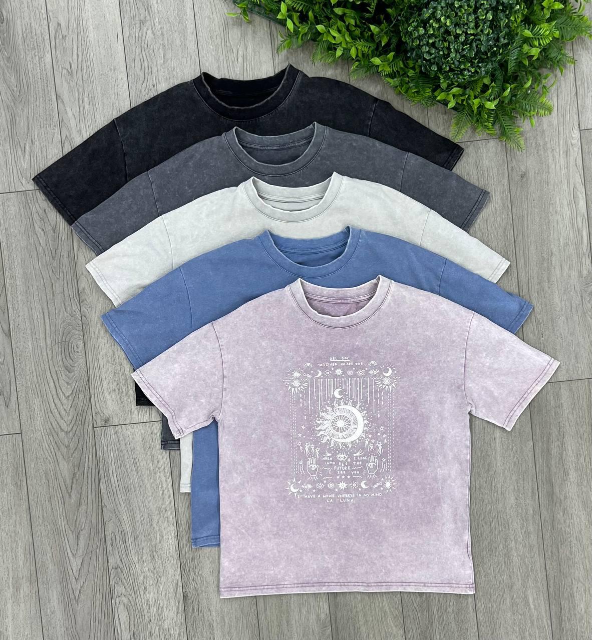 Футболка женская Вселенная OS Черный (#25062-01) - фото 2 Футболка женская Вселенная OS Черный (#25062-01) - фото 2