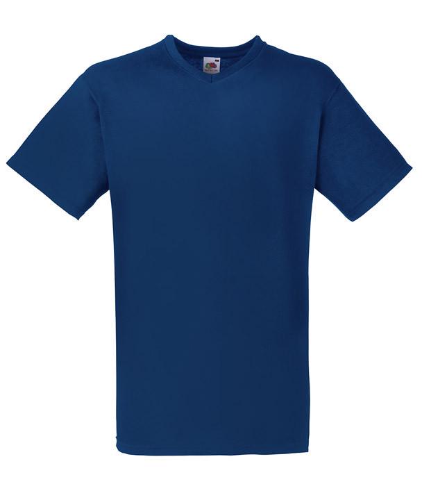 Футболка чоловіча VALUEWEIGHT V-NECK Т-61-066-0-32 S Темно-синій (61-066-0-32_S) - фото 1