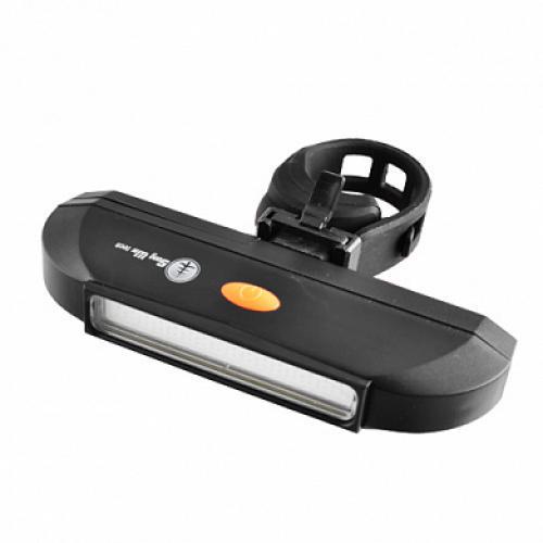 Велосипедный фонарь HYD-011-COB 2хAAA Red/Blue (73318)