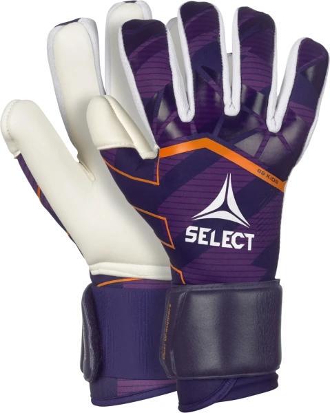 Перчатки вратарские Select GOALKEEPER GLOVES 88 KIDS v24 р. 4 Белый/Фиолетовый (602881-990 4) - фото 3