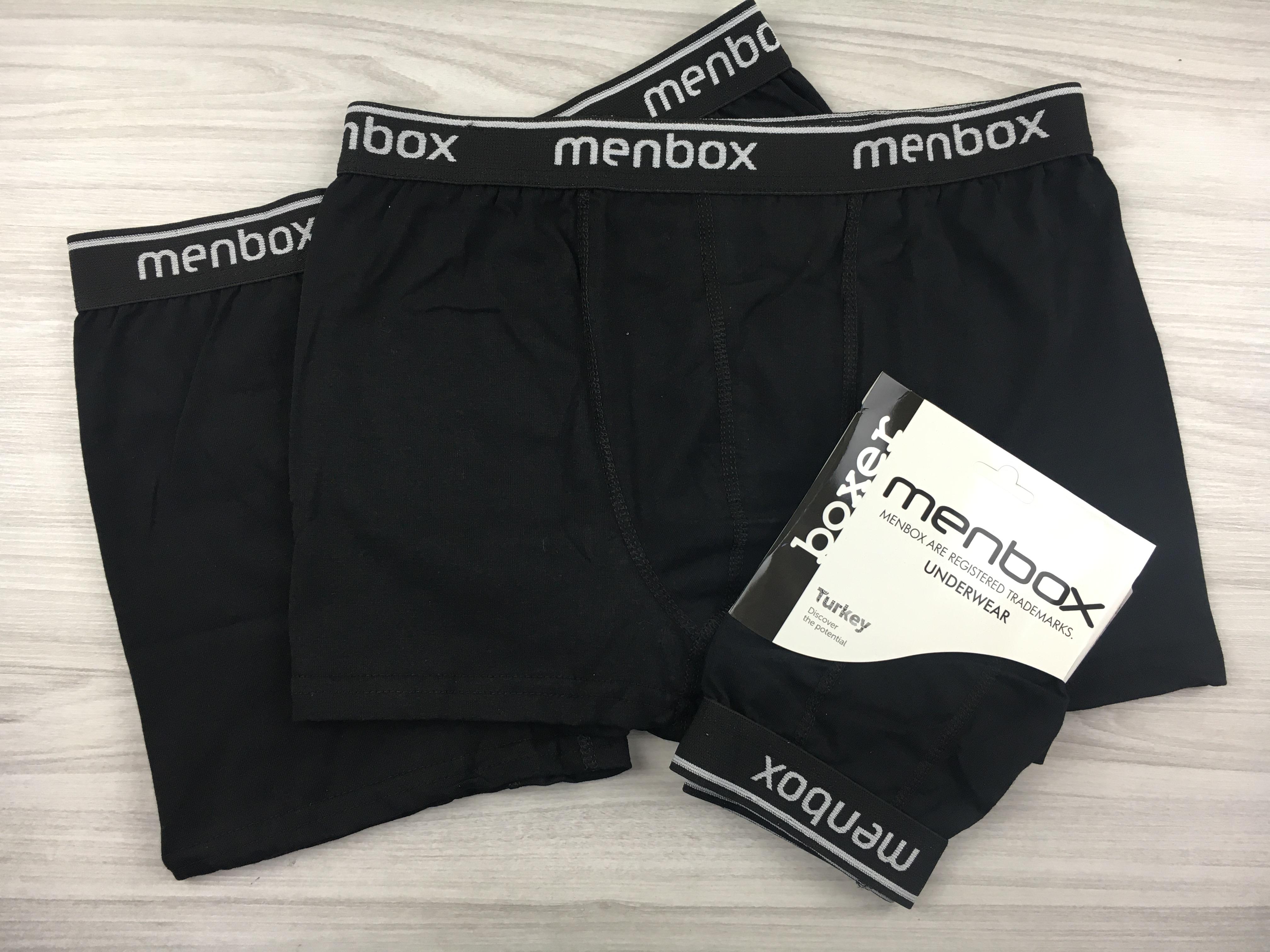 Трусы боксеры мужские Men Box р. XXL Черный