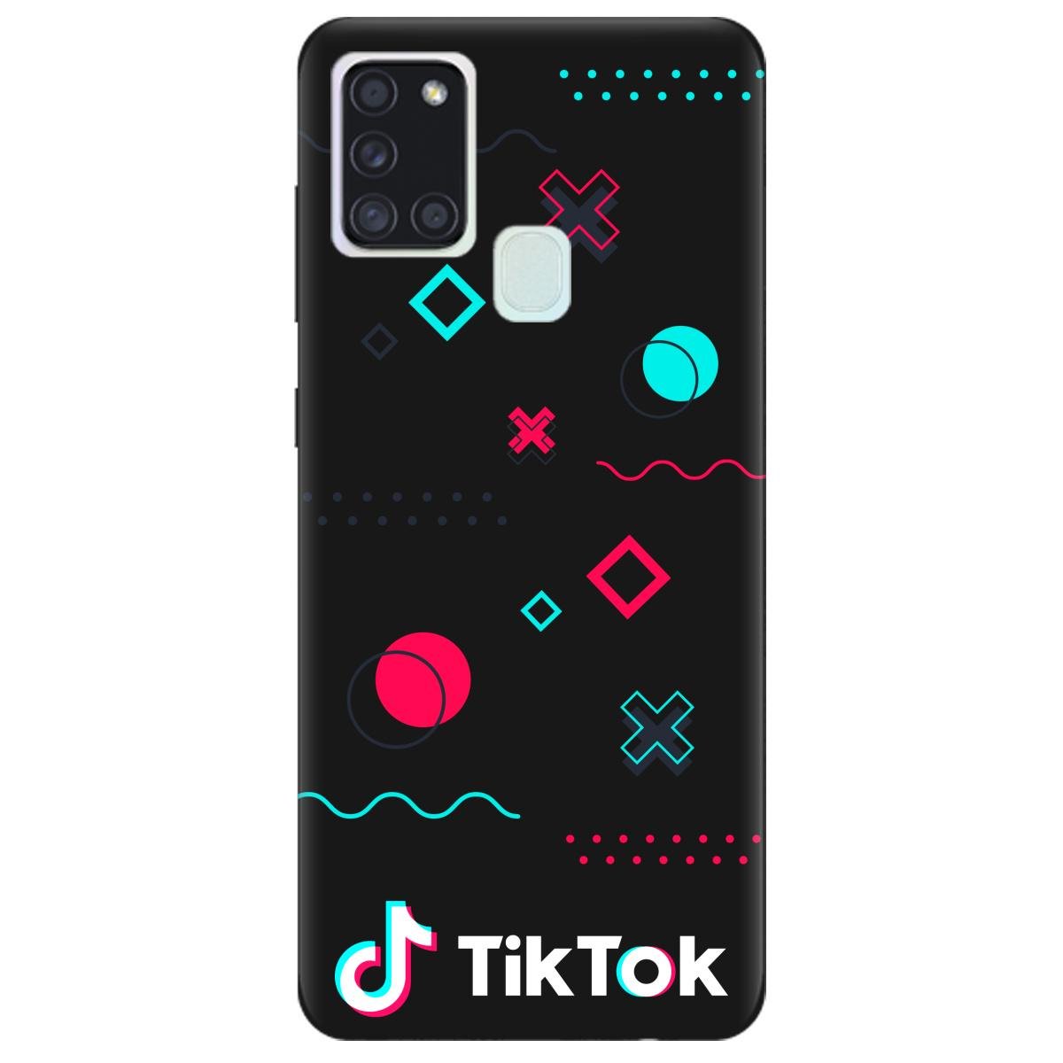 Силиконовый чехол Zorrov для Samsung Galaxy A21s - TikTok (14100050273126796)