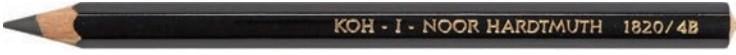 Олівець Koh-i-Noor графітний 1820 Jumbo 4B (1820 4B)