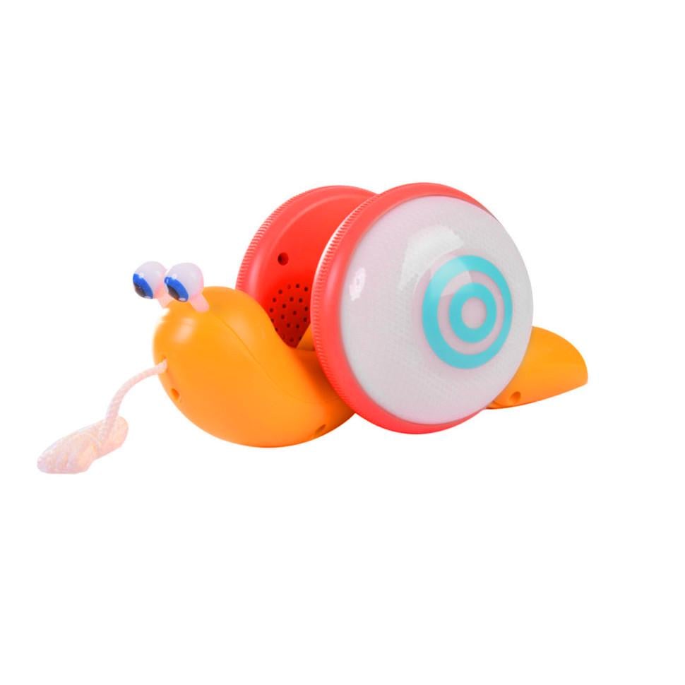 Каталка улитка BAMBI HT-013 на веревке Оранжевый Каталка улитка BAMBI HT-013 на веревке Оранжевый