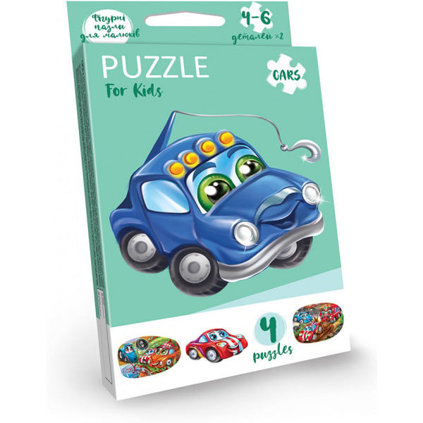 Пазл Danko Toys Puzzle For Kids с. 2 № 7 Cars 1 (PFK-07)