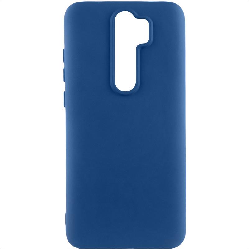 Протиударний чохол Silicone Cover Lakshmi Full Camera (AA) для Xiaomi Redmi 9 Navy Blue