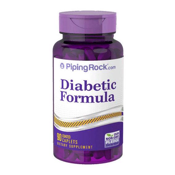 Комплекс Piping Rock Diabetic Formula для профілактики діабету 90 caplets