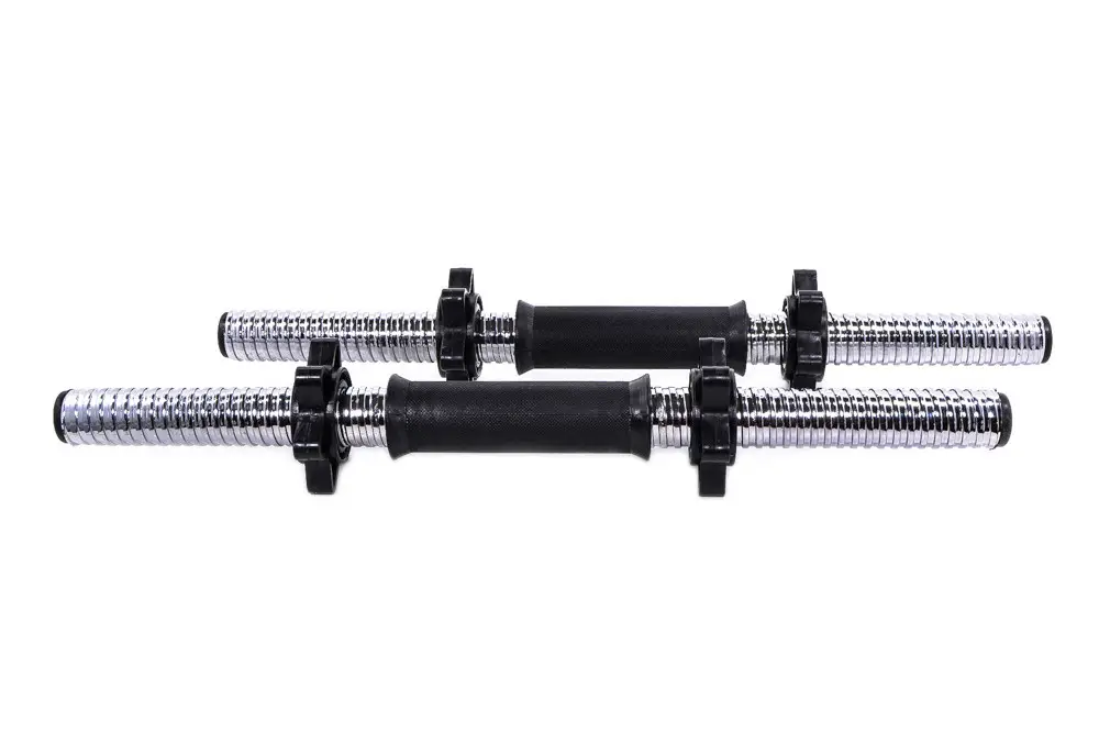 Гантели для дома Neo Sport с металлическим грифом 2х18,5 кг - фото 2