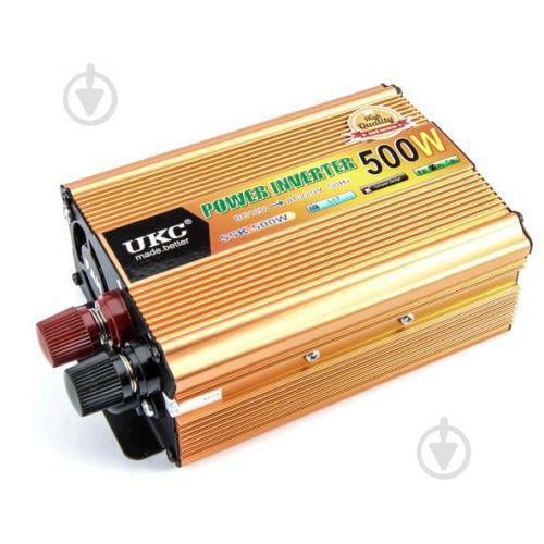 Инвертор преобразователь авто UKC 24V-220V 500W