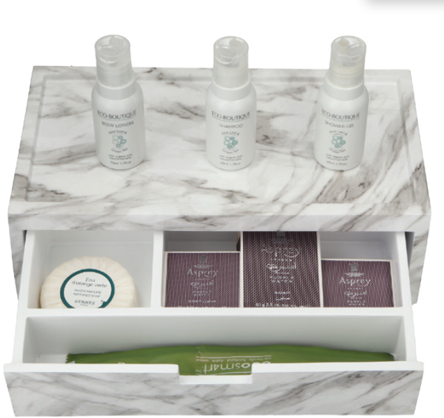 Подставка с ящиком JVD Мрамор (RWM-300706) - фото 2