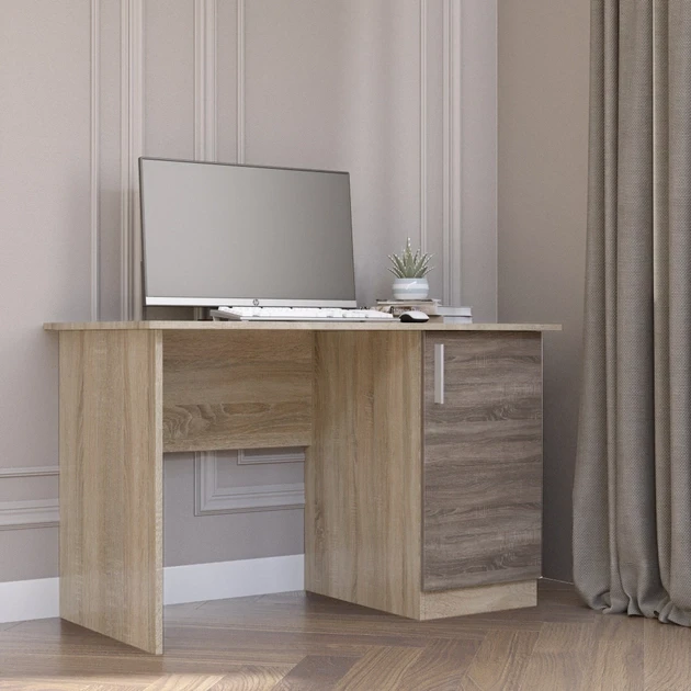 Стол для ученика Эверест Школьник-5 Дуб сонома/Трюфель (е-20080)