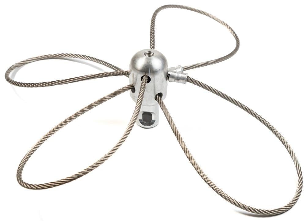 Щетка алюминиевая Savent TURBO PRO с тросами 370 мм (114657SV)