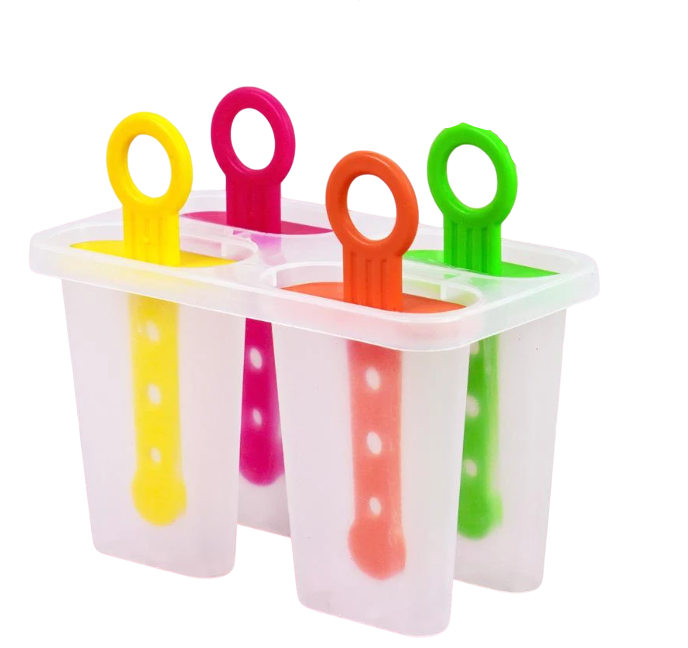 Формы для мороженого 4 шт. 13,5х11,5х8,5 см (R92503)