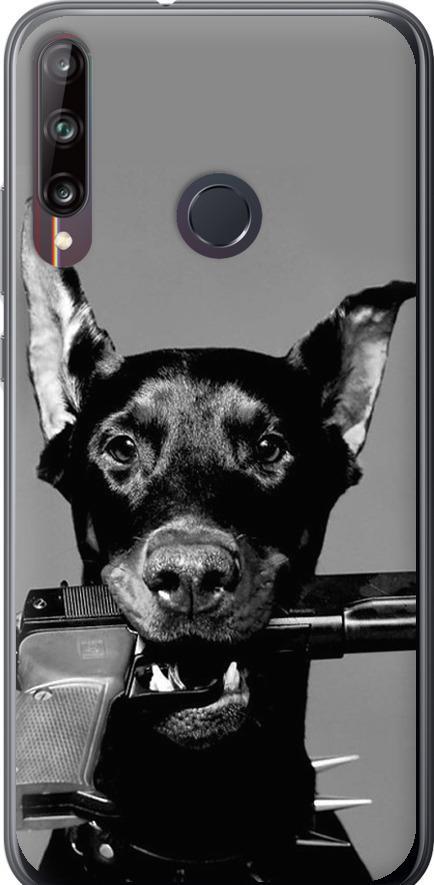 Чехол на Huawei P40 Lite E Доберман (2745u-1875-42517)