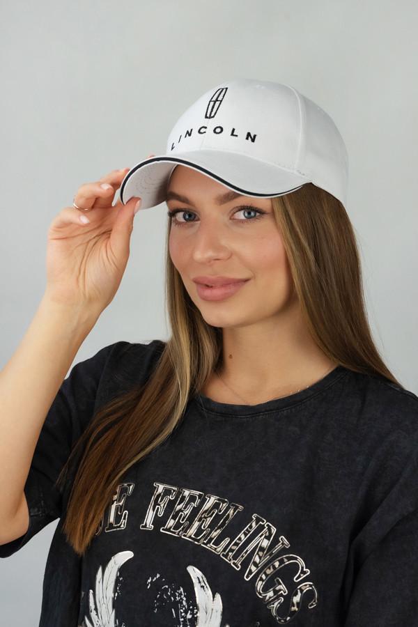 Бейсболка для автомобилистов Braxton "Lincoln" унисекс Белый (1698)