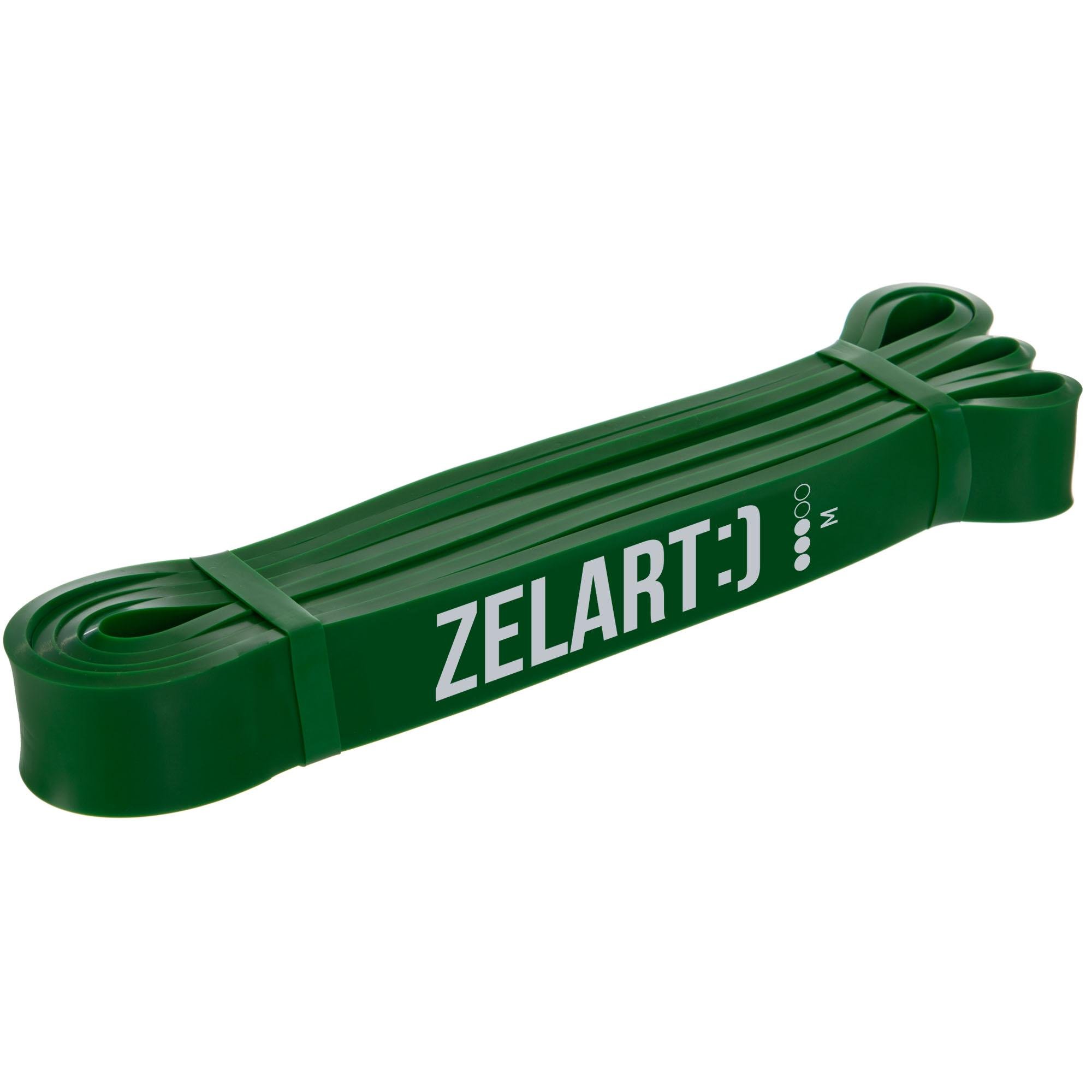 Резинка для фитнеса силовая Zelart POWER BANDS FI-0889-3 16-39 кг Зеленый (24995910)