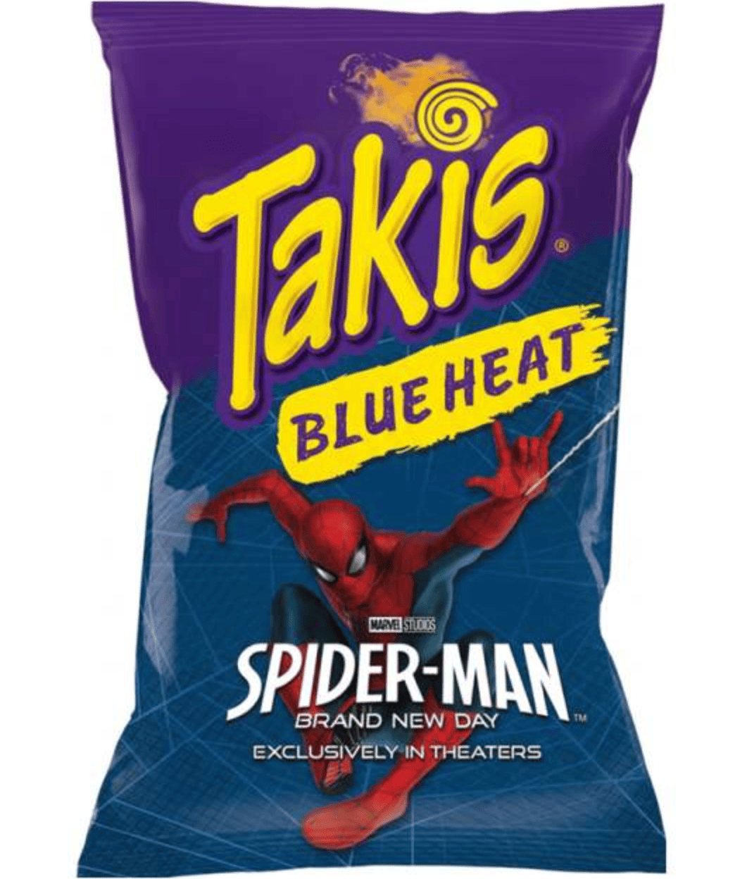 Чипсы Takis Blue Heat Marvel Spider-Man 90 г (3135484373) Чипсы Takis Blue Heat Marvel Spider-Man 90 г (3135484373)