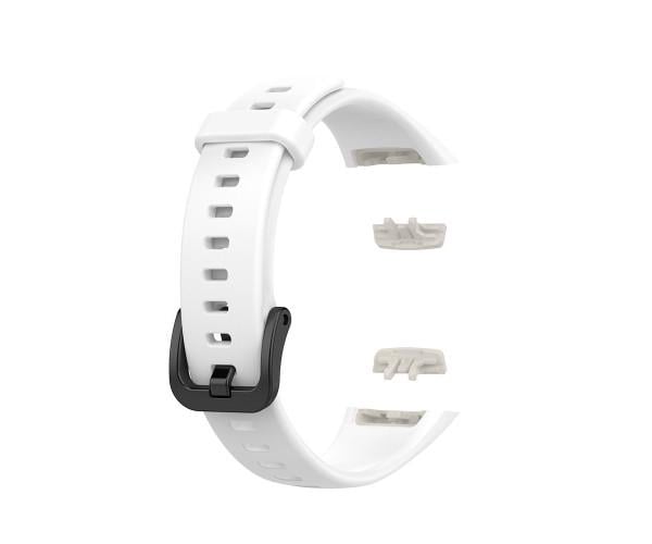 Ремешок Silicone для Huawei Band 6 Белый Ремешок Silicone для Huawei Band 6 Белый