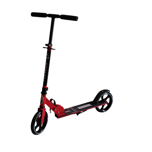 Самокат двухколесный MONARCH 200 мм Красный (2T1085)