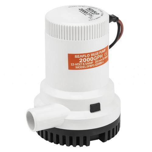 Помпа погружная трюмная SEAFLO SFBP1-G2000-01 2000GPH 126 л/мин 12V ручная