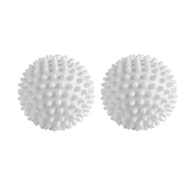 Шарики для стирки белья 7 см 2 шт. White (127561)