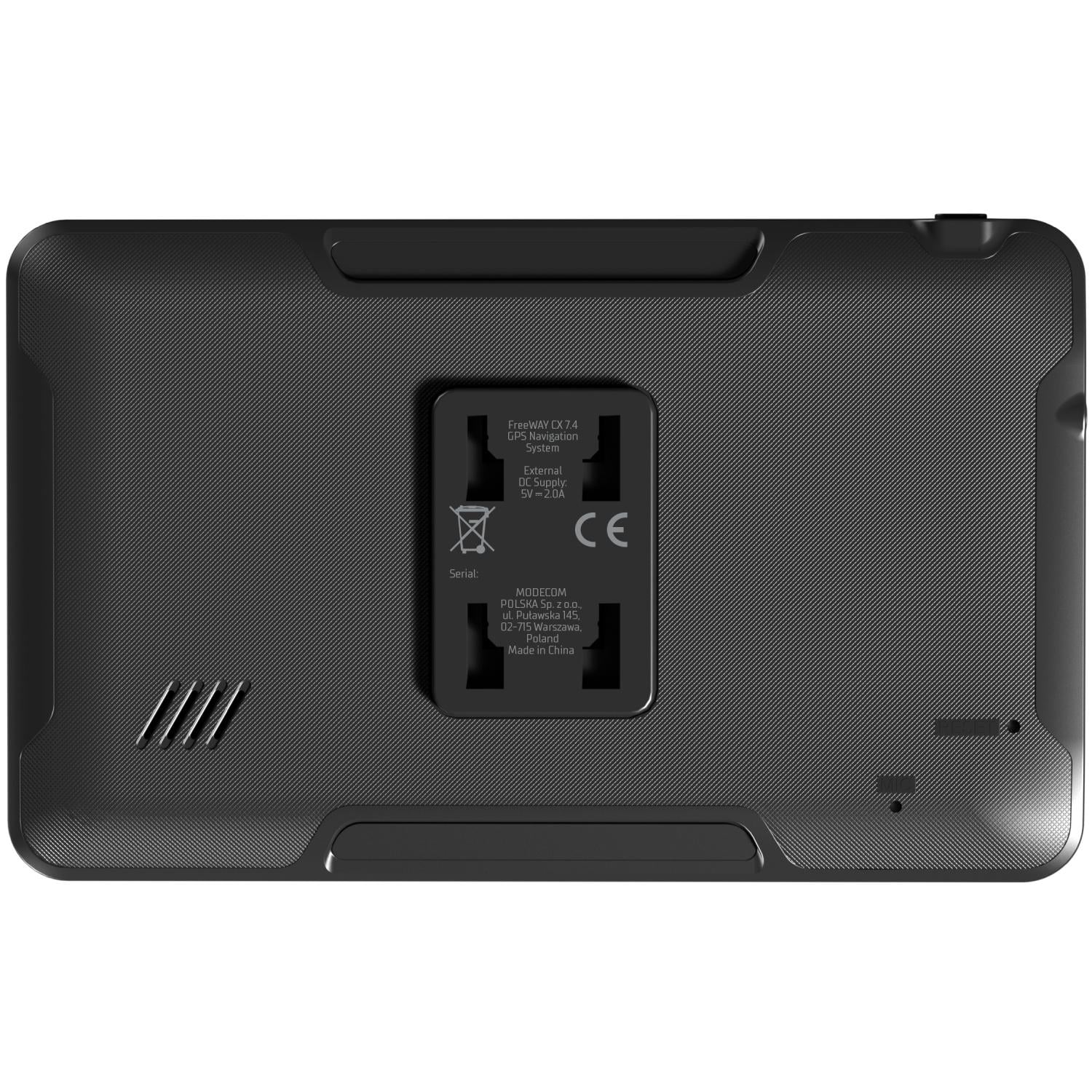 GPS-навігатор Modecom Device FreeWAY CX 7,4 TFT 16 Гб 7" MapFactor EU Black (NAV-FREEWAYCX74-MF-EU) - фото 2 GPS-навігатор Modecom Device FreeWAY CX 7,4 TFT 16 Гб 7" MapFactor EU Black (NAV-FREEWAYCX74-MF-EU) - фото 2
