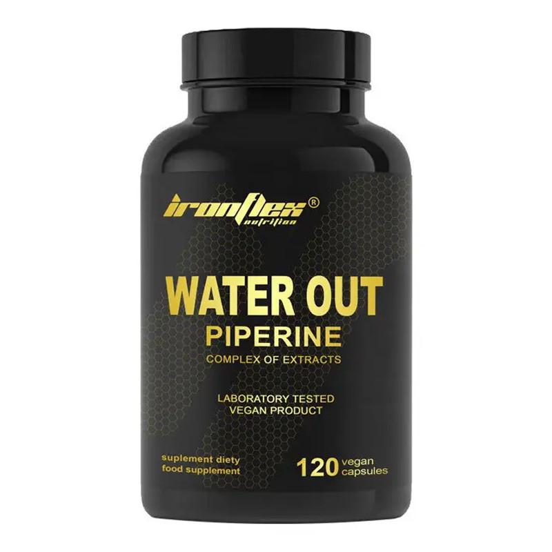 Сечогінний засіб на рослинній основі з піперином IronFlex Water Out Piperine 120 вега-капс. (23182-01) - фото 1