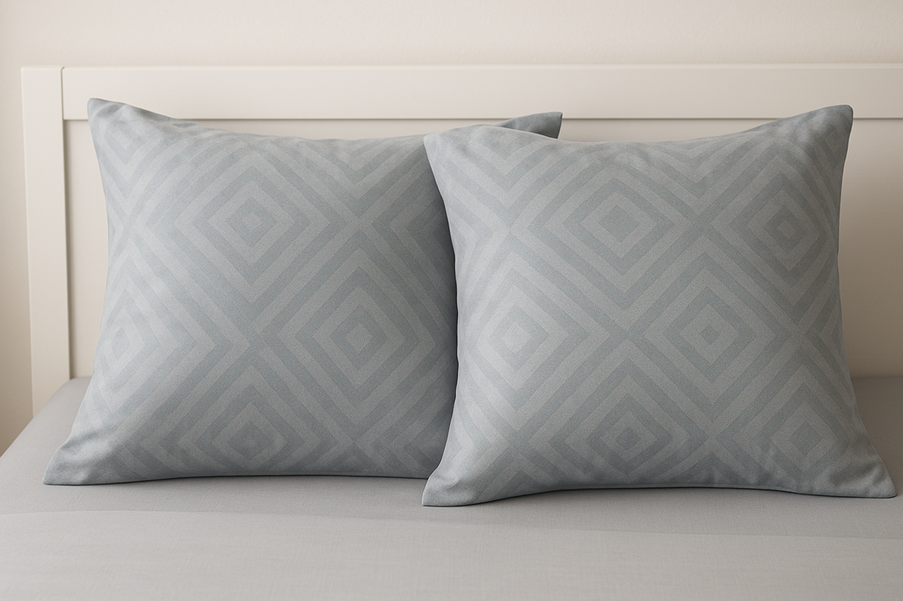 Наволочка из бязи Ромбики 50х70 см 2 шт. Серый (G-26029/x50/5.25) - фото 1 Наволочка из бязи Ромбики 50х70 см 2 шт. Серый (G-26029/x50/5.25) - фото 1