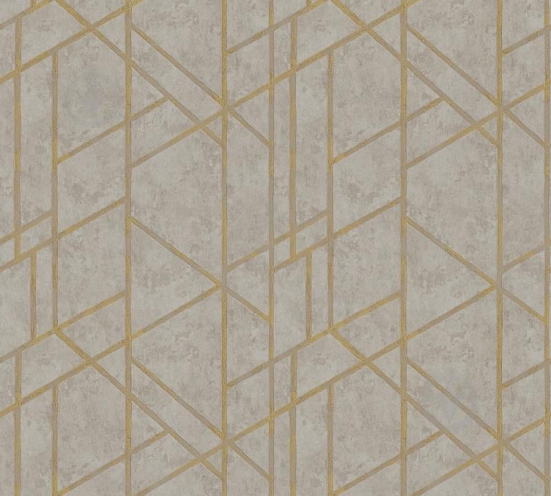 Виниловые обои на флизелиновой основе A.S.Creation Goldwell 37380-1 Коричневый-Золотой Виниловые обои на флизелиновой основе A.S.Creation Goldwell 37380-1 Коричневый-Золотой