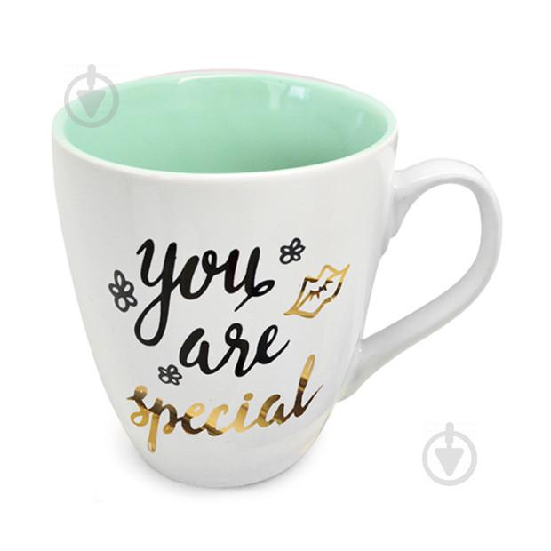 Чашка керамическая Stenson "You are special" 550 мл
