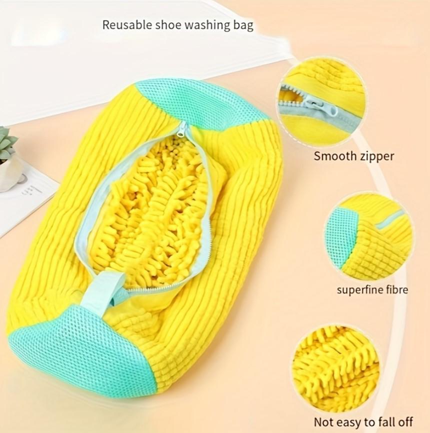 Сумка-мішок для прання білизни BauTech 39x19 см Жовтий (29464077) - фото 13 Сумка-мішок для прання білизни BauTech 39x19 см Жовтий (29464077) - фото 13