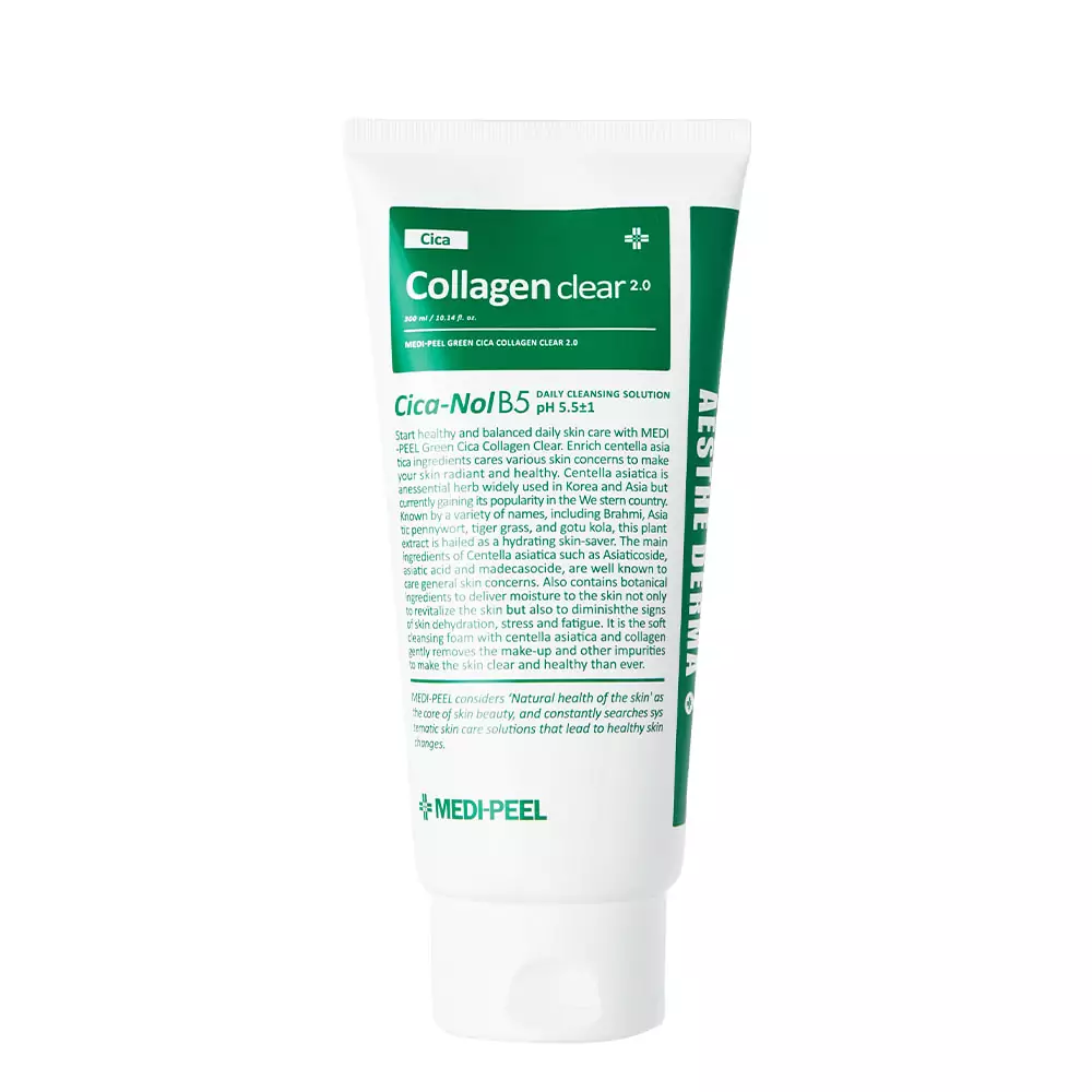 Пенка для глубокого очищения MEDI-PEEL Green Cica Collagen Clear 300 мл (1693176075)