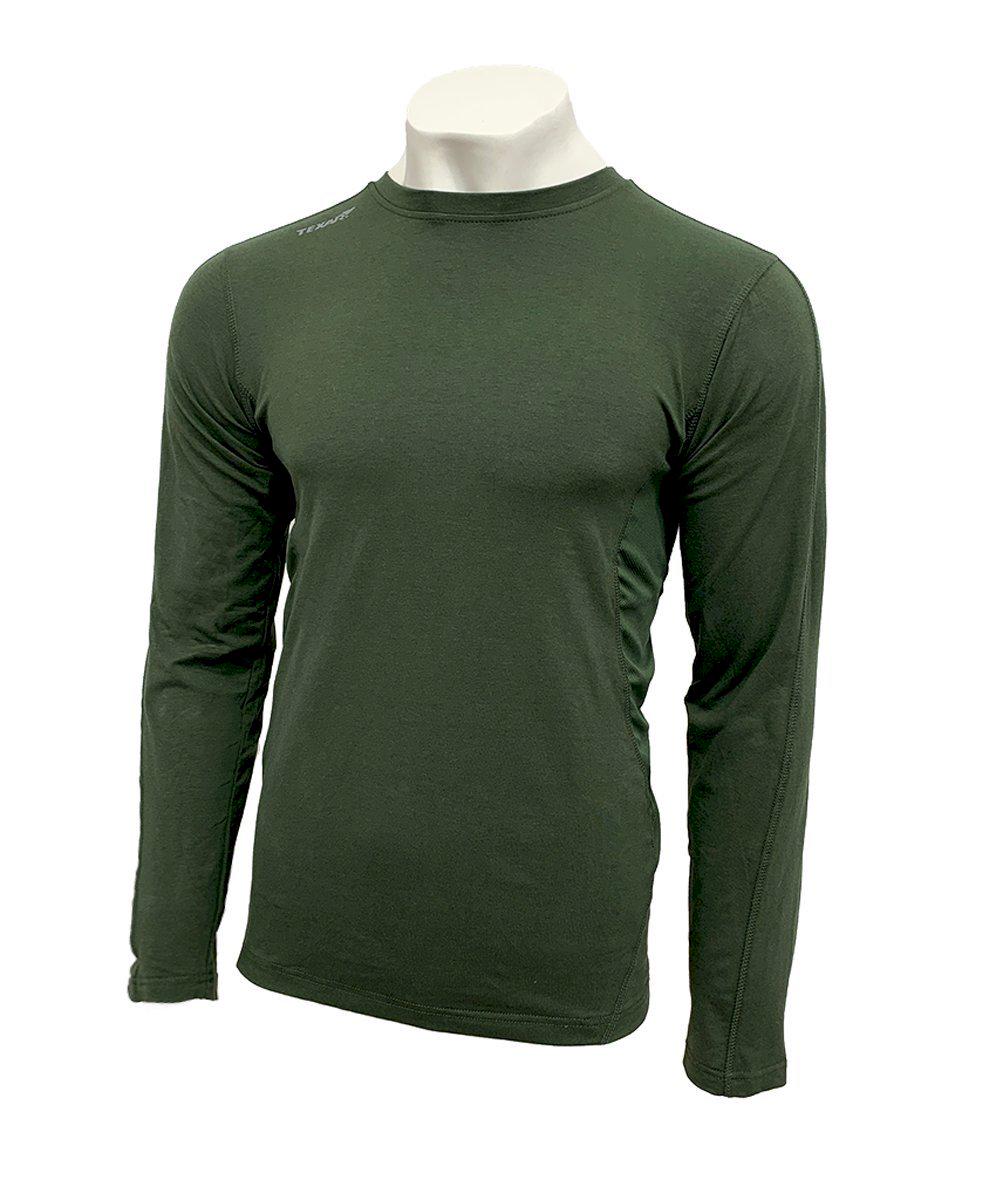 Футболка с длинным рукавом Texar Base Layer XL Olive (24633) - фото 2