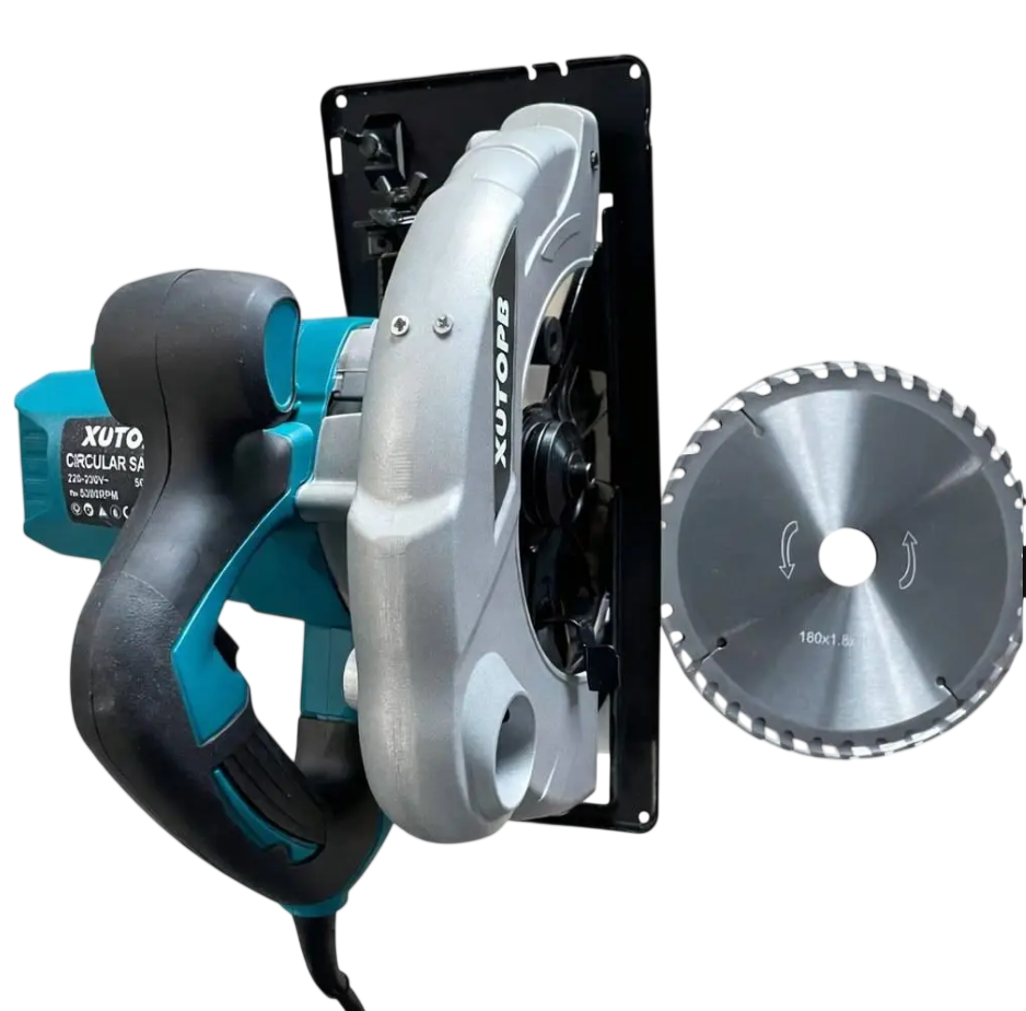 Пилка торцевая циркулярная Hutopb 1500 Вт