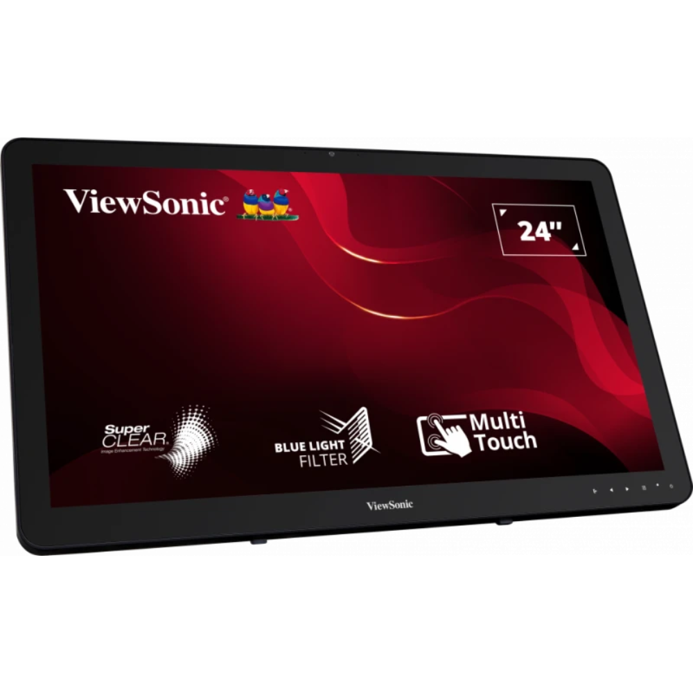 Монітор сенсорний ViewSonic TD2430 Black - фото 2