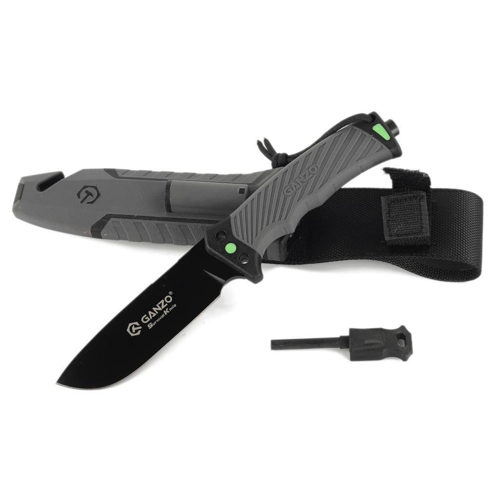 Ніж мисливський Ganzo G8012V2-GY (m374756)