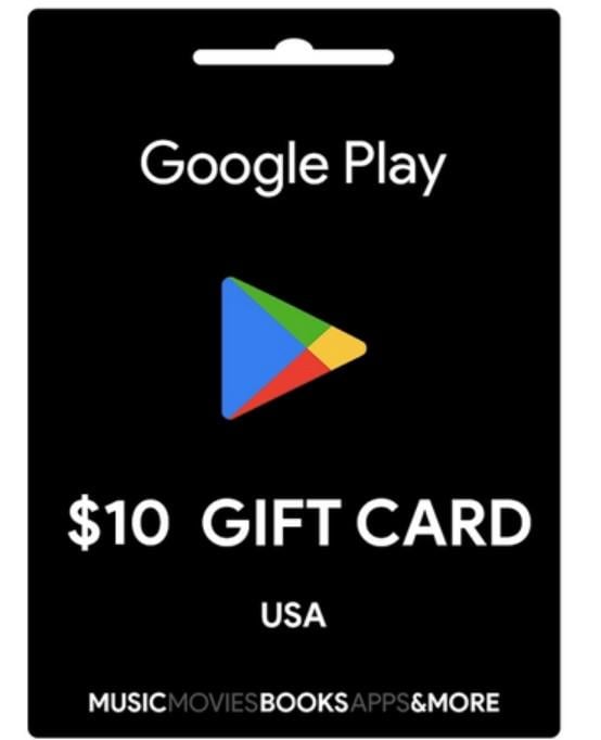 Ключ Google play gift card 10$ USA Ключ Google play gift card 10$ USA