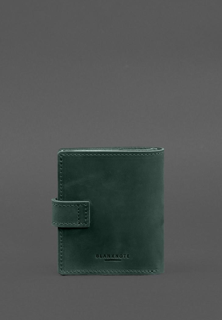 Обложка-портмоне кожаная для удостоверения офицера ГПСУ 11.2 Crazy Horse Зеленый (A-028702) - фото 4 Обложка-портмоне кожаная для удостоверения офицера ГПСУ 11.2 Crazy Horse Зеленый (A-028702) - фото 4