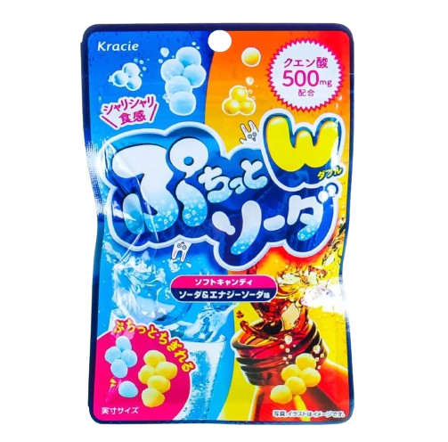 Конфеты японские Kracie Puchitto Pull Apart Candy Soda Energy 30 г (2133150454)