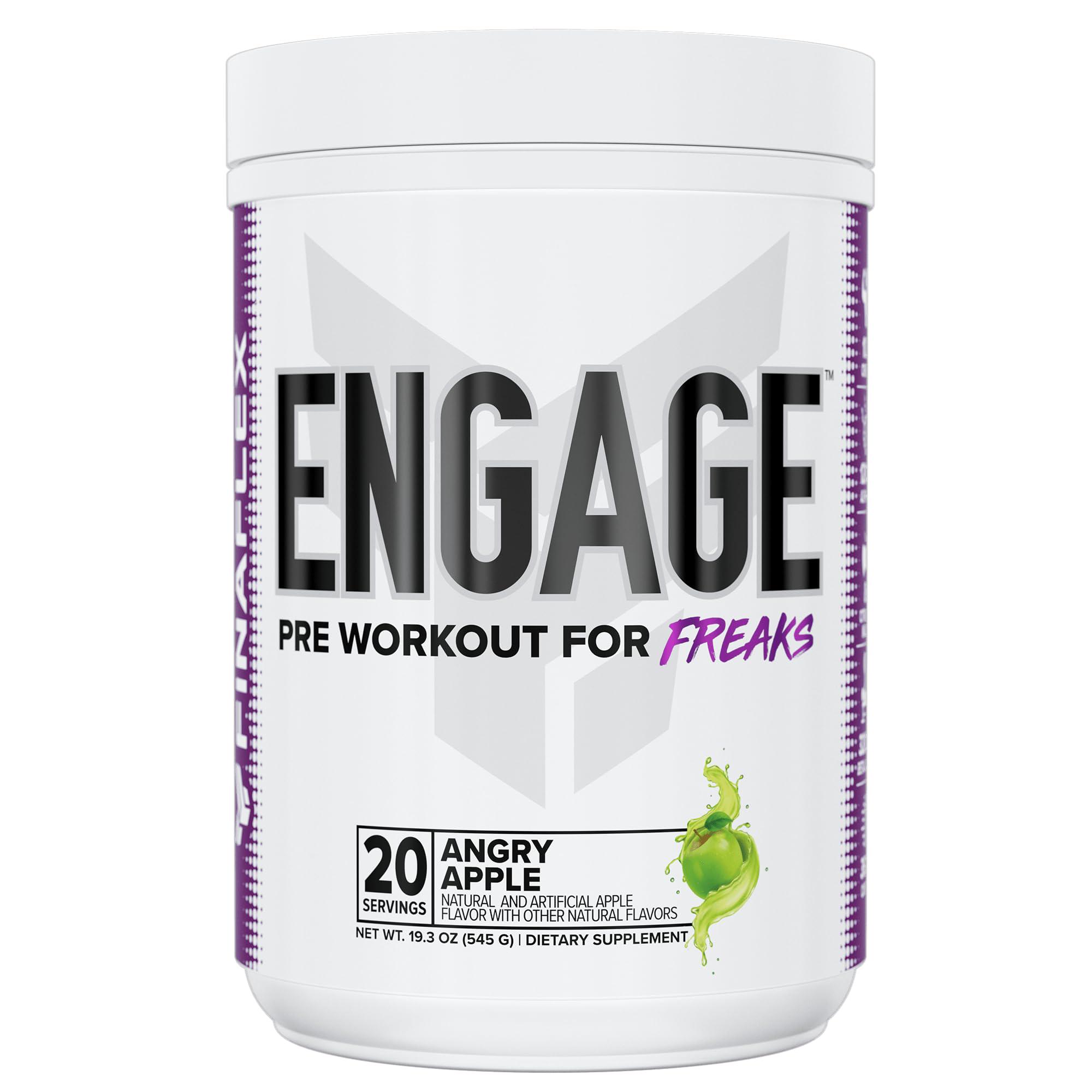 Предтренировочный комплекс Finaflex Engage Pre Workout For Freaks Angry Apple 548 г