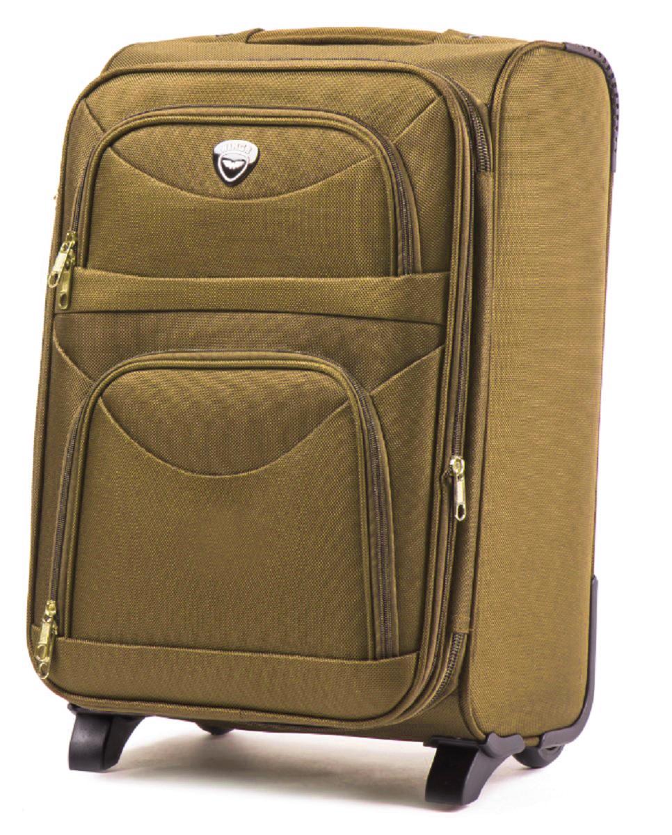 Чемодан тканевый Wings 6802 малый 2 колеса Светло-коричневый (Vt00229) - фото 1 Чемодан тканевый Wings 6802 малый 2 колеса Светло-коричневый (Vt00229) - фото 1