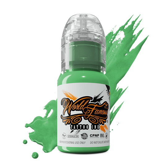 Тату краска World Famous Ireland Green 15 мл