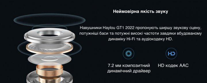 Наушники Haylou GT1 2022 Black - фото 7 Наушники Haylou GT1 2022 Black - фото 7