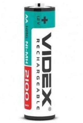 Батарейка щелочная Videx AA 2100 mAh Ni-MH 2 шт. Батарейка щелочная Videx AA 2100 mAh Ni-MH 2 шт.