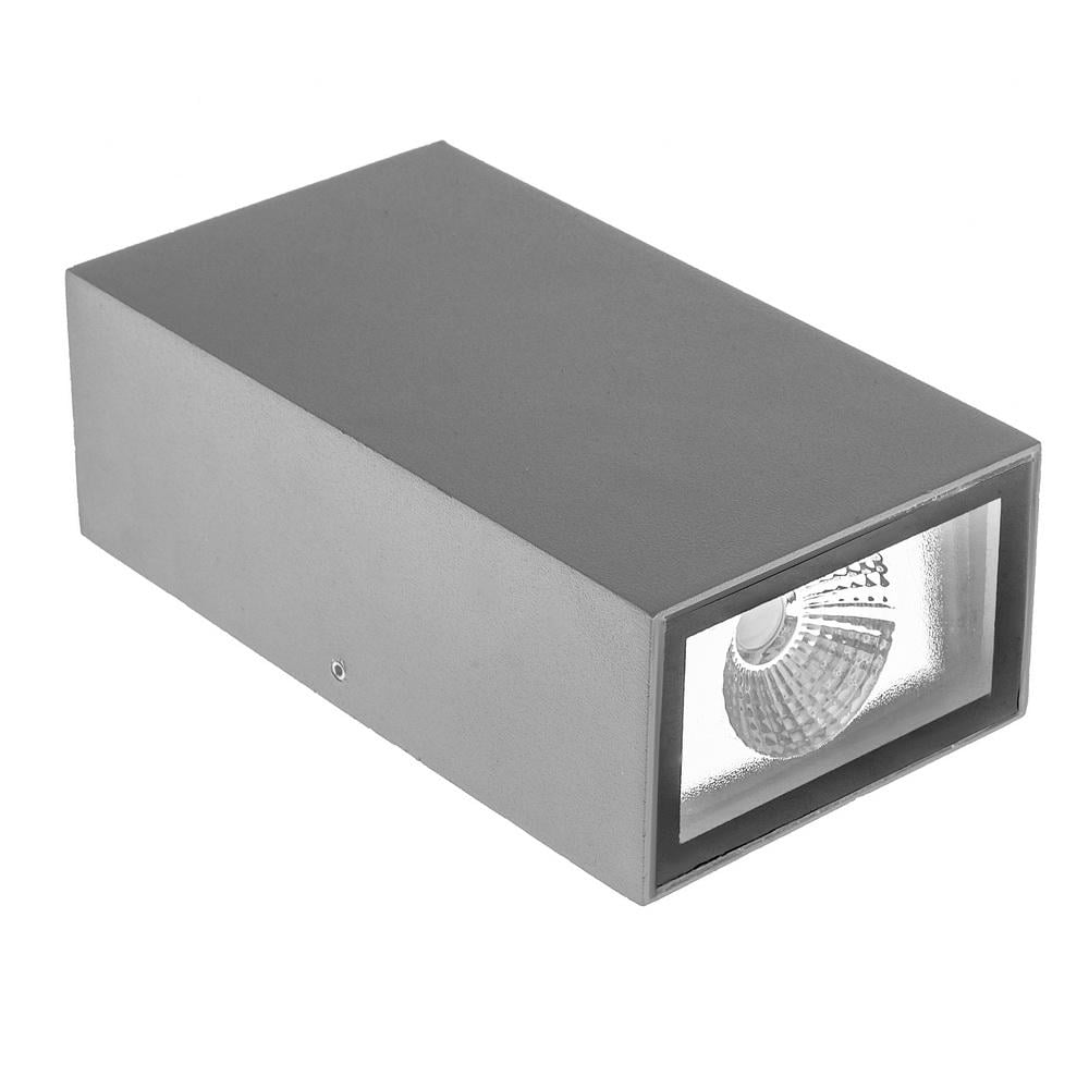 Подсветка LED фасадная IP65 AL-220/2х3W NW COB GY (34-181) Подсветка LED фасадная IP65 AL-220/2х3W NW COB GY (34-181)