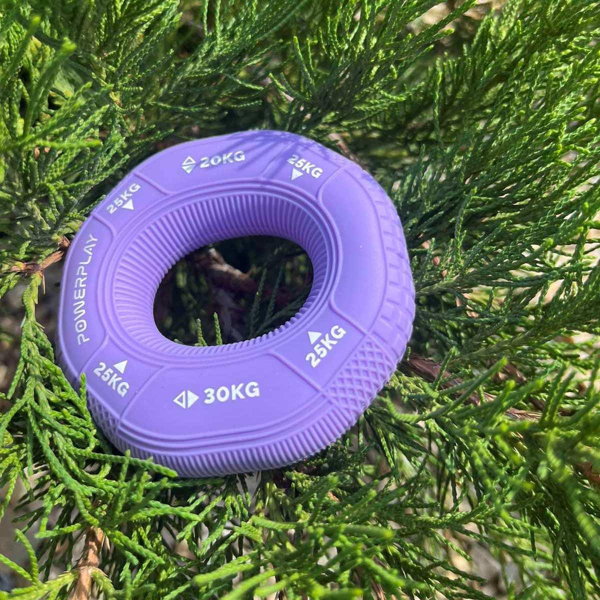 Эспандер кистевой силиконовый PowerPlay PP-4331 Hand Grip Medium 20-25-30 кг Фиолетовый (A-013227) - фото 5 Эспандер кистевой силиконовый PowerPlay PP-4331 Hand Grip Medium 20-25-30 кг Фиолетовый (A-013227) - фото 5