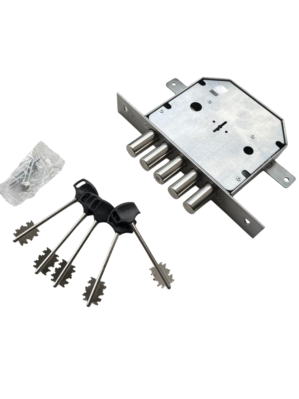 Замок сувальдный врезной GOR T-20-L-CR левый (2098119137)
