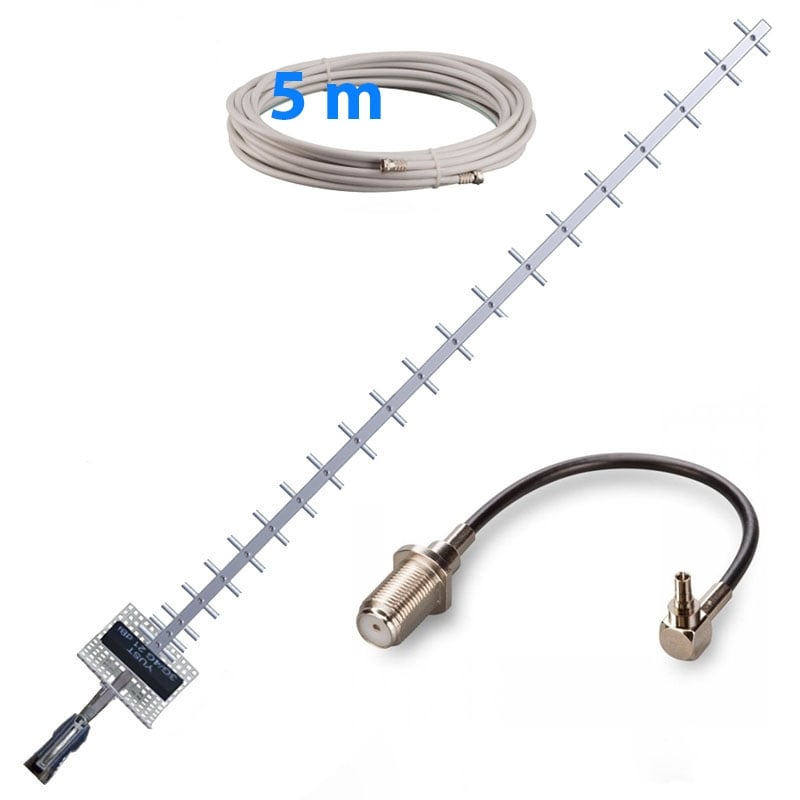 Комплект 3G/4G інтернет антена стріла/кабель 5 м/перехідник CRC9/F (tf4404) - фото 9 Комплект 3G/4G інтернет антена стріла/кабель 5 м/перехідник CRC9/F (tf4404) - фото 9