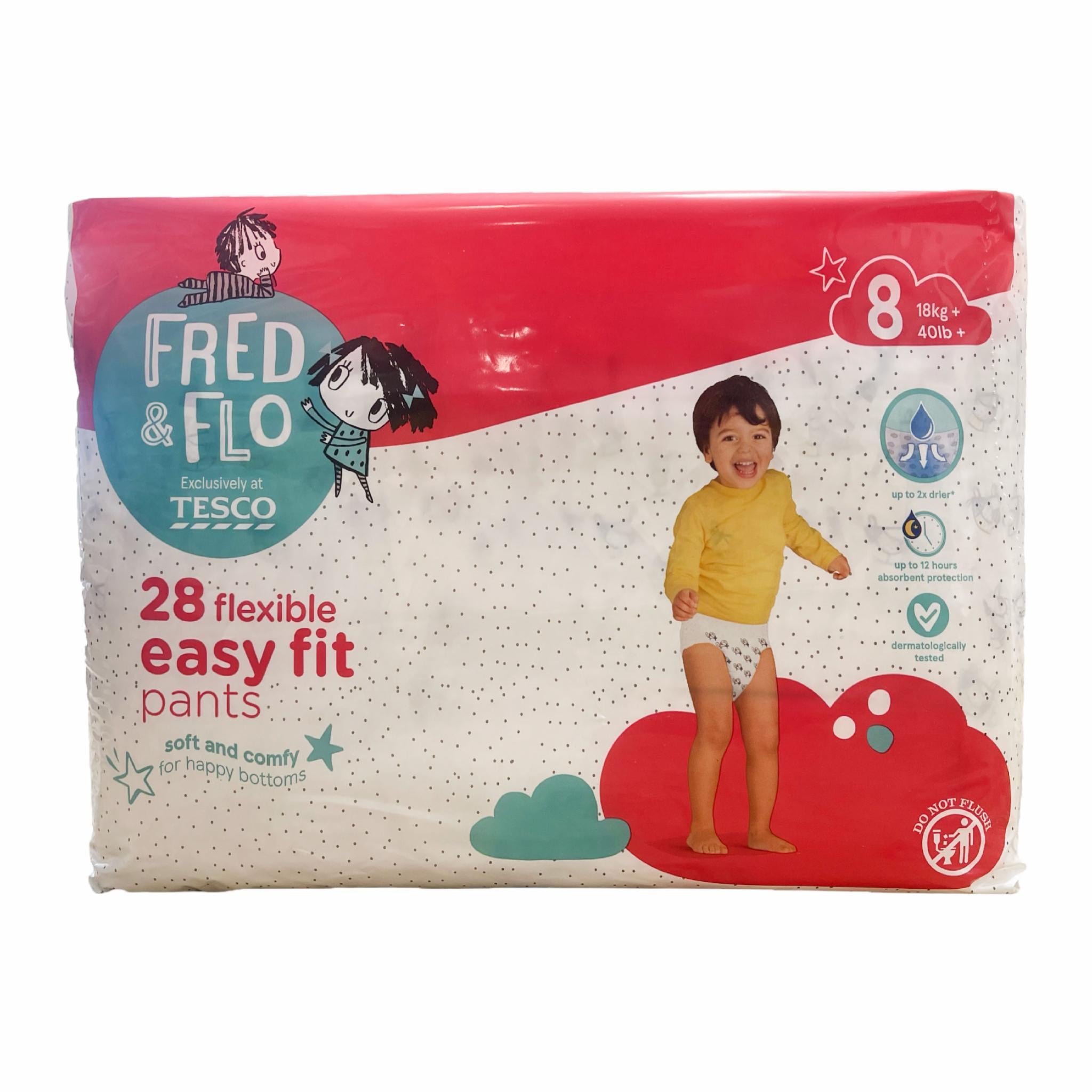 Подгузники-трусики Fred & Flo 8 18+ кг 28 шт. (662a26b9ab450445be422366)
