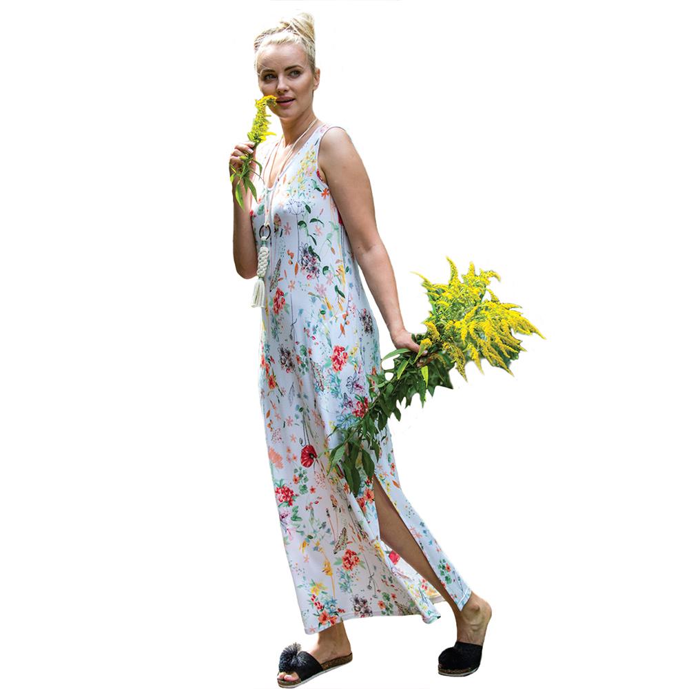 Сорочка домашня жіноча KEY S Мультіколор (LHD 906 1 A21)